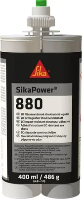 Produktbild von SikaPower- 880 schlagzäher 2K Strukturklebstoff 400ml
