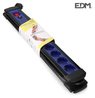 Immagine prodotto di Presa multipla 8 prese con protezione + interruttore 3 metri.