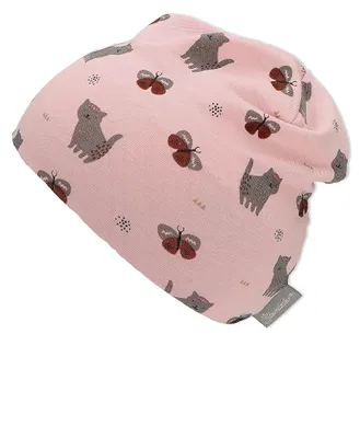 Obrázek produktu pro Čepice Sterntaler Baby pro dívky, plyšová hračka "Miezi", čepice pro miminka a děti