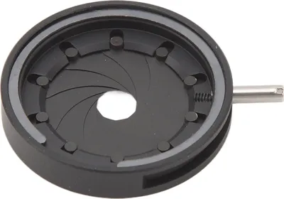 Productafbeelding van Instelbare irisdiafragma van 1 tot 16 mm, gemaakt van aluminiumlegering, voor optische instrumenten, zoals cameraperspectieven