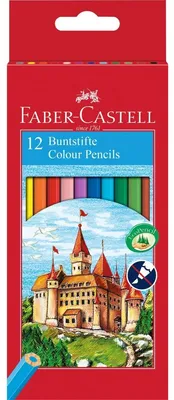 Image de FABER-CASTELL Château de Buntstift 12er Kartonetui