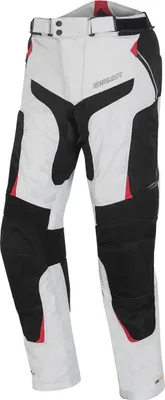 Produktbild von Germot X-Air Evo Pro Damen Motorrad Textilhose, hellgrau/schwarz, 40