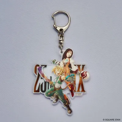Produktbild von Final Fantasy IX Acryl-Schlüsselanhänger 25th Anniversary Zidane & Garnet