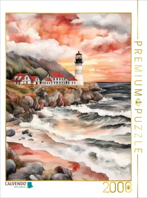 Produktbild von CALVENDO Puzzle Küstenpoesie | 2000 Teile Lege-Größe 90x67cm Foto-Puzzle für glückliche Stunden