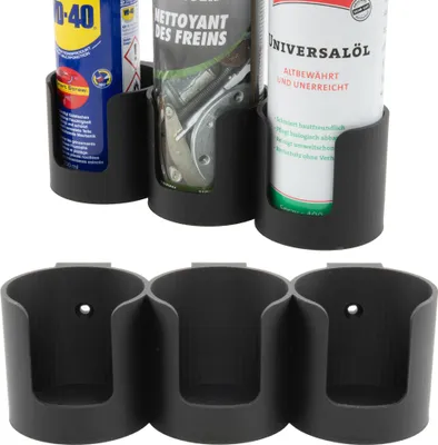 Produktbild von Dosenhalter Werkzeugwand Werkzeughalter Sprühdosen Farbdosen Halterung Halter