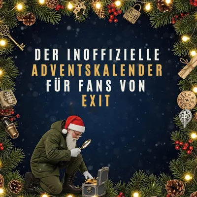 Produktbild von Der inoffizielle Adventskalender für Fans von EXIT