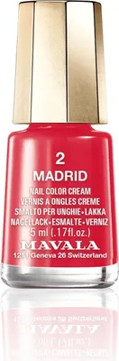 Produktbild von Mavala Mini Color, 5 ml, Rot, Madrid, Färbung, Undurchsichtig, Sahne