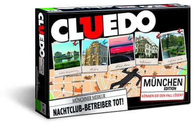 Produktbild von Cluedo München Brettspiel Gesellschaftsspiel