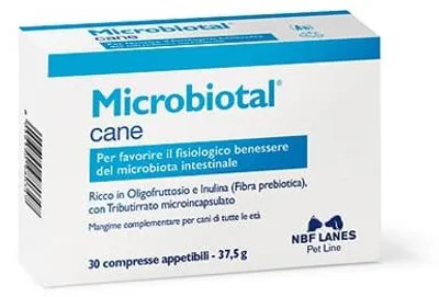 Immagine prodotto di Microbiotal Cane Blister 30 Compresse Appetibili