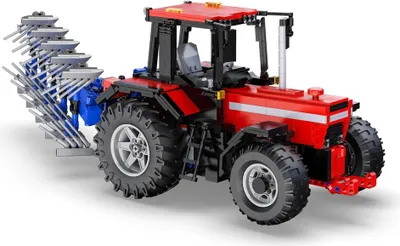 Image de Tracteur agricole télécommandé Cada 27062 - le jouet idéal pour les petits fermiers ! Découvrez le plaisir de conduire autour de la ferme et créez vos propres histoires.