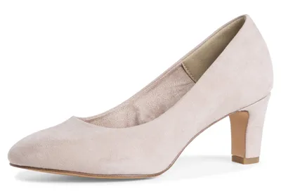 Obrázek produktu pro Tamaris dámské módní lodičky s blokovým podpatkem 1-22418-28, velikost:37 EU, barva:Beige