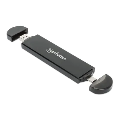 Produktbild von Manhattan Festplattengehäuse SATA SSD USB 3.2 Gen2