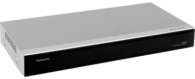 Produktbild von Panasonic Blu-ray Recorder mit Twin HD DVB-S Tuner DMR-BST765, 4K Ultra HD, Standardwiedergabe (SP), Lange Wiedergabe (LP), Extra Wiedergabe (XP), 4K, Prime Video, Netflix, Dolby Digital, Dolby Digital Plus, Dolby TrueHD, DTS, DTS-HD, AVCHD, MKV, MPEG2, AVC, MP4, AAC, ALAC, DSD, FLAC, MP3, WAV, WMA