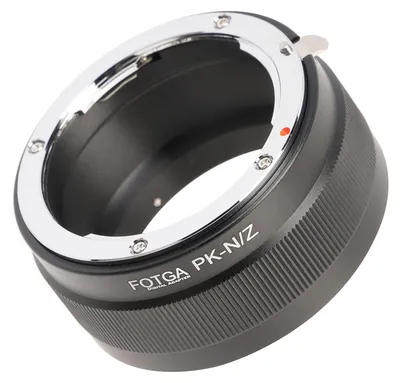 Produktbild von FOTGA Hochpräziser Objektiv-Mount-Adapterring aus Aluminiumlegierung, Ersatz für Pentax K-Mount auf Nikon Z5 Z6 Z6II Z7 Z7II Z50 Z-Mount Vollformat-sp