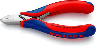 Produktbild von Knipex 77 12 115 SB Elektronik-Seitenschneider