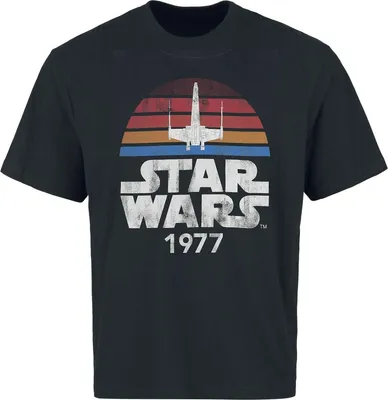 Produktbild von Star Wars T-Shirt Herren Since 1977 - Heavyweight schwarz L
