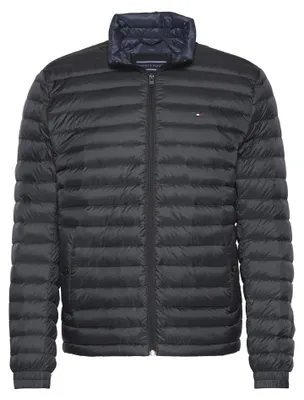 Produktbild von Tommy Hilfiger PACKABLE DOWN BOMBER-B Herren Daunen Jacke Schwarz