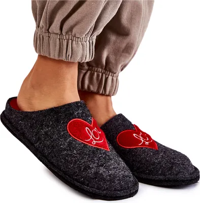 Produktbild von Hausschuhe Big Star KK276019 Schwarz und Rot 36