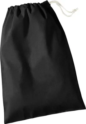 Produktbild von Westford Mill Stoffsack, Baumwolle BC1220 (S) (Schwarz)