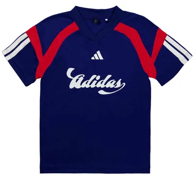 Zdjęcie produktu dla Koszulka Adidas House Of Tiro T Shirt "Mystery Ink / White / Pure Ruby" dla Dziecięce