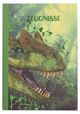 Immagine prodotto di Cartella portadocumenti / A4 / "Dino" / copertina imbottita / con 12 buste