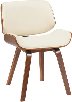 Produktbild von Retro Esszimmerstuhl Kunstleder - Design Stuhl - Hoher Sitzkomfort