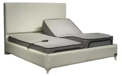 Produktbild von Luxus Schlafzimmer Bett Doppelbett Holz Polster Betten Doppel Bettrahmen Modern