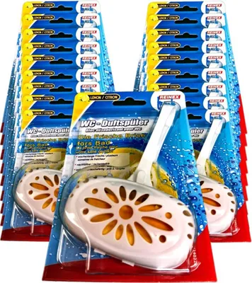 Produktbild von WC- FRISCH-AKTIV -DUFTSPÜLER, mit Einhänger, Lemon, 18 Stück