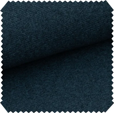 Produktbild von novely® exquisit CALMI Polsterstoff in Woll-Optik - Schwer Entzündbarer Möbelstoff - Melange Meterware 1lfm - Farbe: 13 Dunkelblau