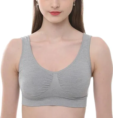 Produktbild von Hochwertiger Sport BH für Damen, Grau - L/XL