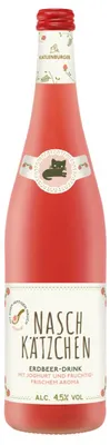 Obrázek produktu pro Naschkätzchen jahoda s jogurtem a ovocnou příchutí 750ml