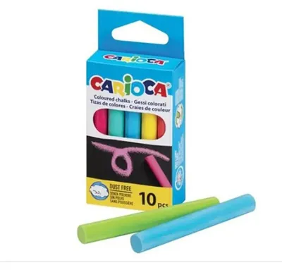 Produktbild von Carioca Kreiden Von 10 Einheiten Durchsichtig  Durchsichtig One Size