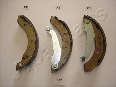 Produktbild von JAPANPARTS Bremsbackensatz Trommelbremse Hinten für NISSAN MICRA II (K11) GF-197AF
