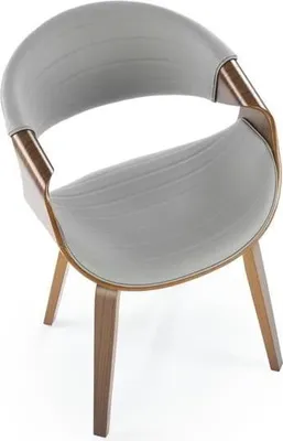Zdjęcie produktu dla Krzesło K544 szare/orzech