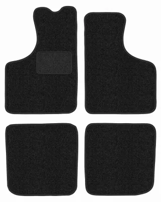 Obrázok produktu pre Velúrové autokoberce antracitové pre: Skoda 105 / 120 / 130 1976-1990 sedan, 4 ks