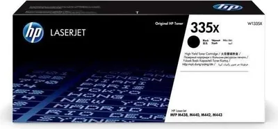 Image de Cartouche de Toner Noir HP 335X, LaserJet, Authentique, Grande Capacité, Pour LaserJet M42625, M438, M442