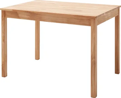 Produktbild von Esstisch 110x70 cm in Wildeiche massiv geölt - AMIENS-06