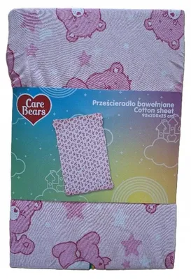 Produktbild von Carbotex CARE BEARS Bettlaken Baumwolle 90x200 cm mit Gummizug
