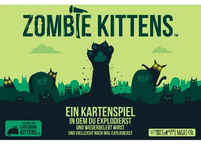 Produktbild von Asmodee Zombie Kittens, Kartenspiel