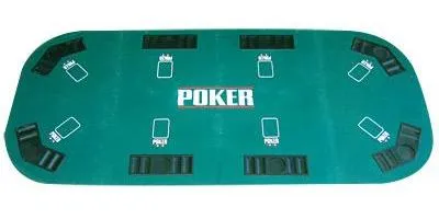 Zdjęcie produktu dla Duży stół do pokera HOT Games – składany blat o wymiarach 180 x 90 cm