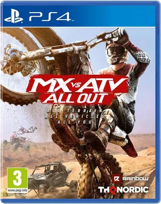 Produktbild von THQ MX vs. ATV : All Out, PlayStation 4, Multiplayer-Modus, E (Jeder)