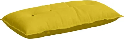 Immagine prodotto di vidaXL Cuscino per lo schienale giallo 100 x 50 cm in velluto a coste