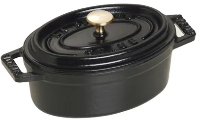 Produktbild von Staub Minis, Einzelpfanne, Schwarz, Eisenguss, 0,25 l, 800 g