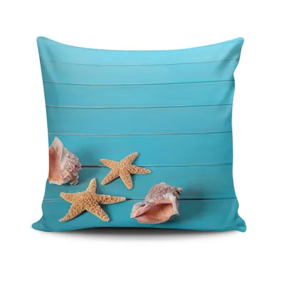 Produktbild von Evila Originals, NKRLNT- CLV0204, Bunt, Kopfkissen, 50% Baumwolle / 50% Polyester
