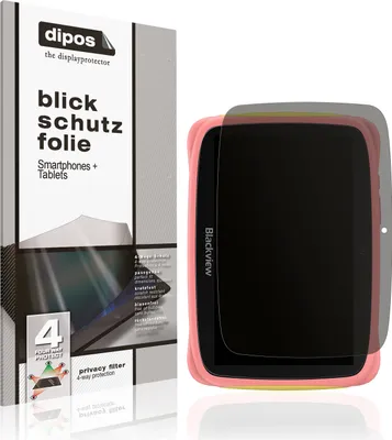 Produktbild von Blickschutzfolie für Blackview Tab 3 Kids 7 Zoll matt Schutzfolie Folie Display Schutz dipos
