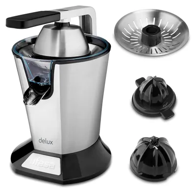 Obrázok produktu pre Ufesa EX4950, Odstredivý odšťavovač, Nerezová oceľ, Nerezová oceľ, 600 W, 205 mm, 205 mm