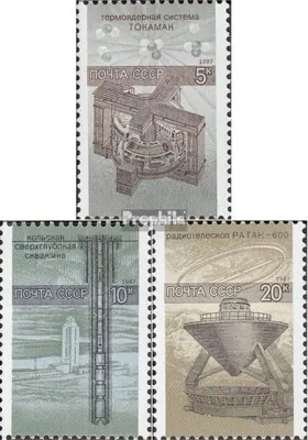 Produktbild von Briefmarken Sowjetunion 1987 Mi 5774-5776 (kompl.Ausg.) postfrisch Wissenschaft und Technik