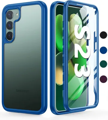 Obrázek produktu pro Kryt pro telefon Samsung Galaxy S23 5G, modrý, průhledný