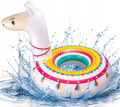 Zdjęcie produktu dla Dmuchane koło do pływania LAMA Basen Plaża