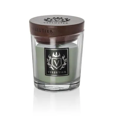 Zdjęcie produktu dla Vellutier Duftkerze Small Cannabis Connoisseur - 9 cm / ø 7 cm